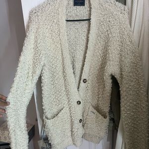 Abercrombie boucle knit cardigan